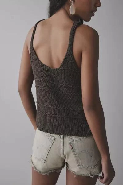 Kimchi Blue Kimchi Blue Kiara Split-Front Flyaway Sweater Tank Top 2