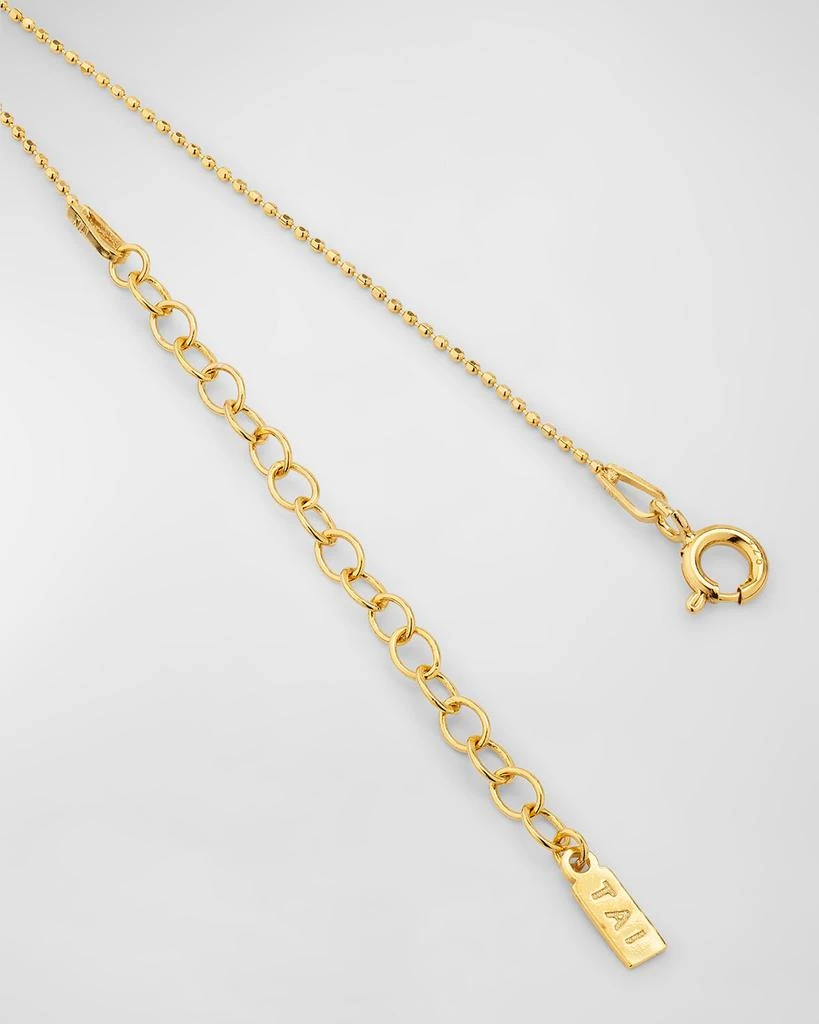 Tai 14K Gold-Plated Sterling Silver 3-Letter Personalized Necklace 4