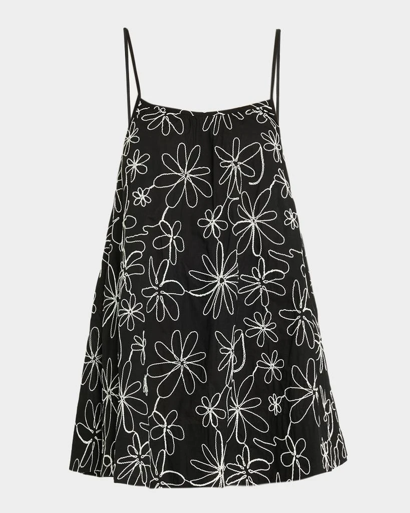 Solid & Striped The Lindsay Floral Mini Dress 1