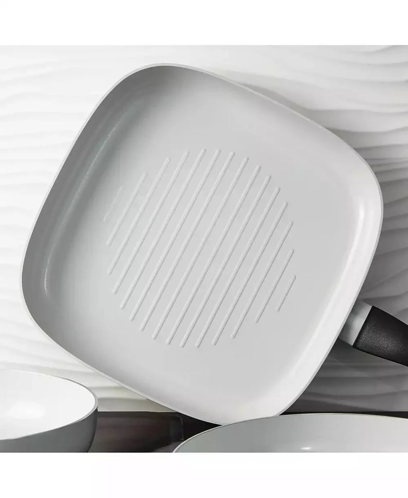 BergHOFF Leo Glints 5Pc Ceramic Nonstick Cookware Set, Spirit, Recycled 3