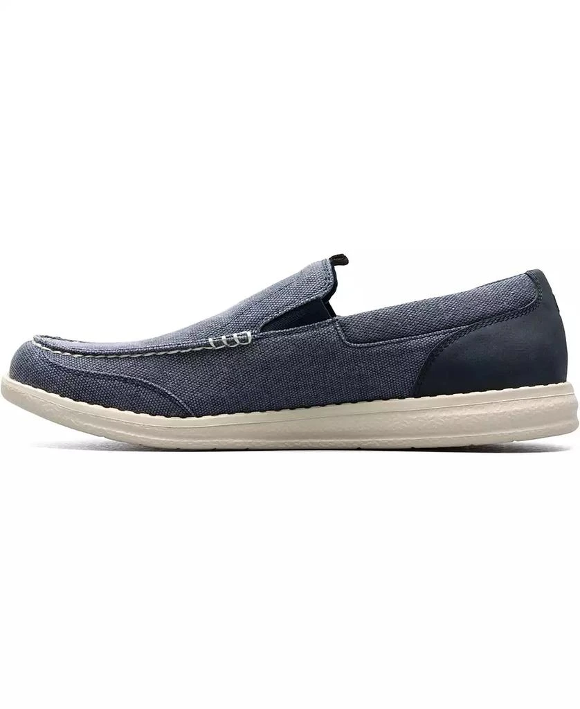 Nunn Bush Men's Brewski Canvas Venetian Moc Toe Shoes 7