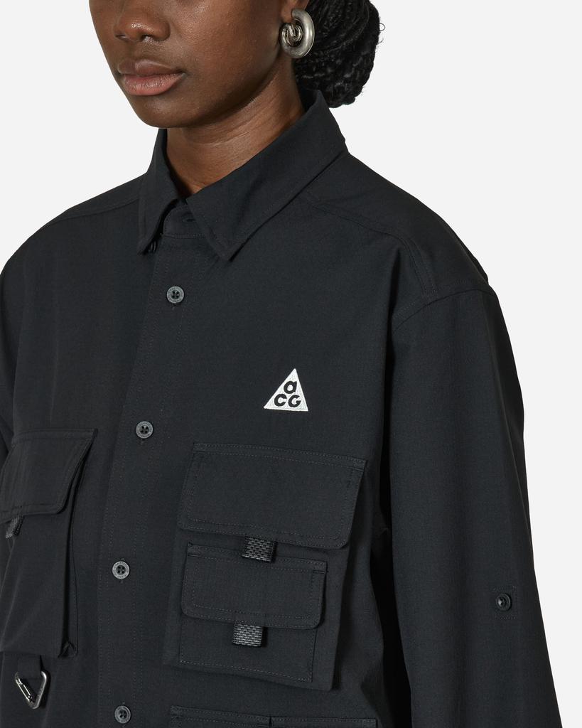 【Nike】 ACG Dri-Fit UV Devastation Trail Shirt Black NIKE ACG Dri-FIT UV 'Devastation Trail' Longsleeve Shirt