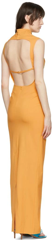 Jacquemus Orange 
La Robe Palmi
 Maxi Dress 3
