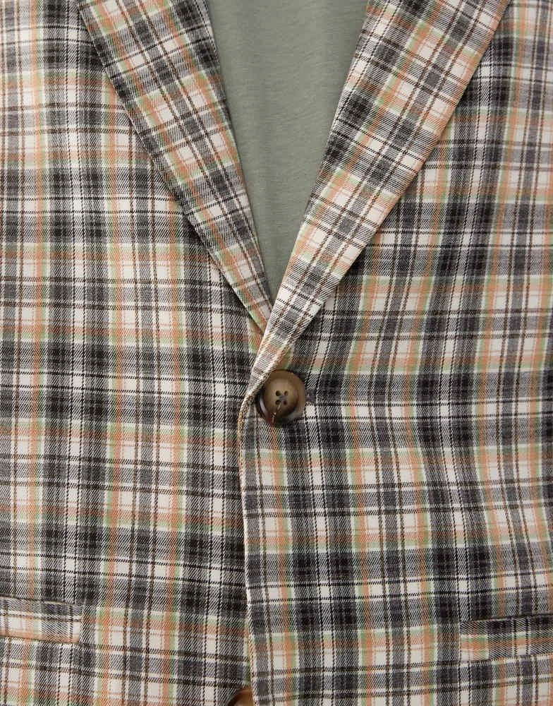 COLLUSION COLLUSION 90s relaxed blazer co-ord in mixed check 5