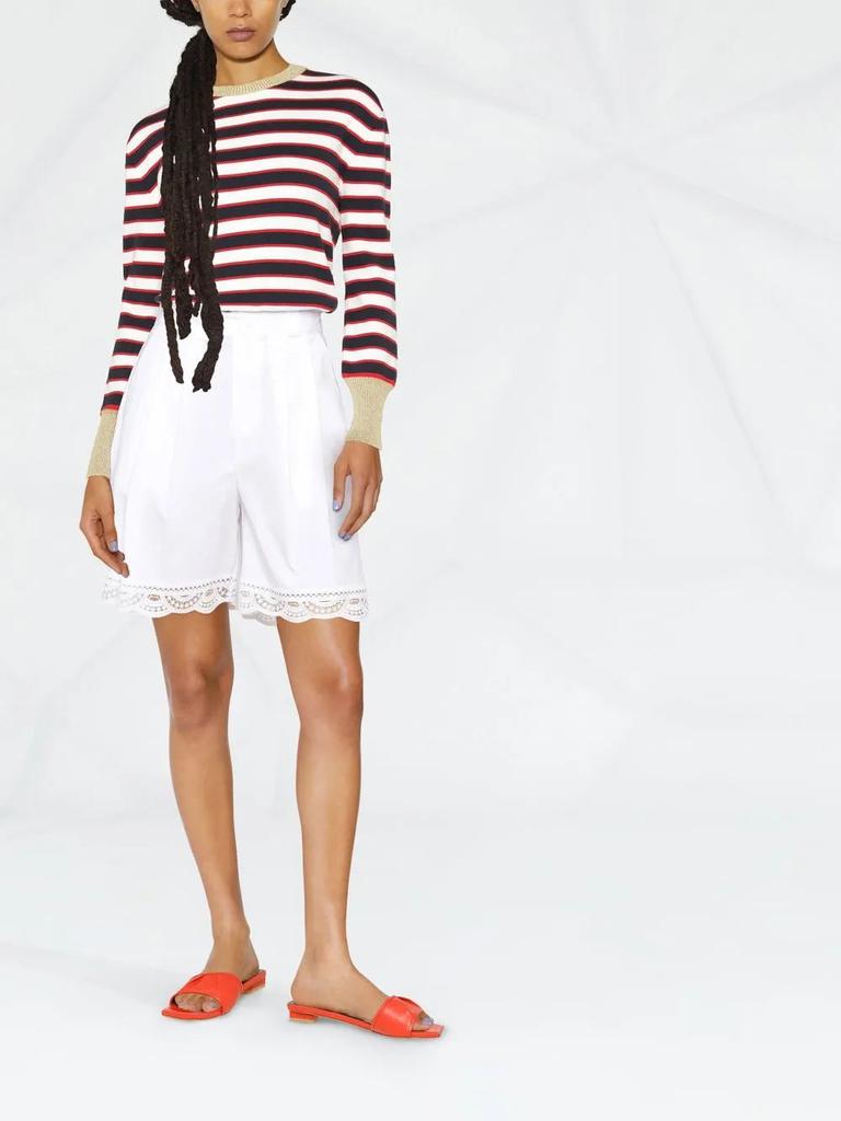 Valentino Valentino Striped Cotton Jumper