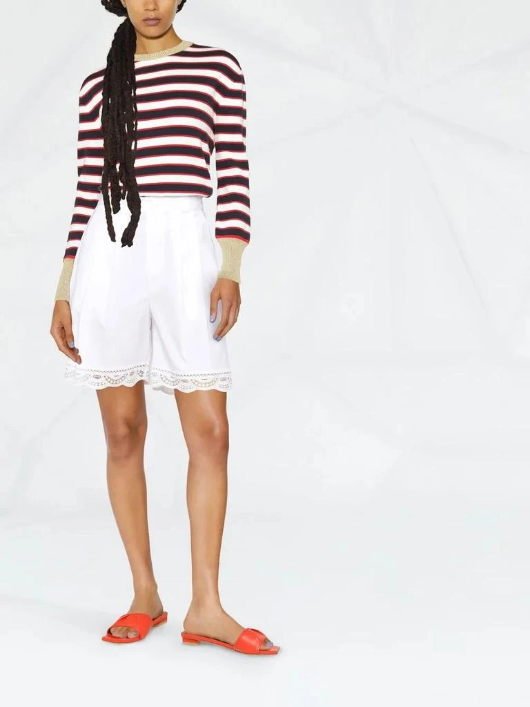 Valentino Valentino Striped Cotton Jumper 1