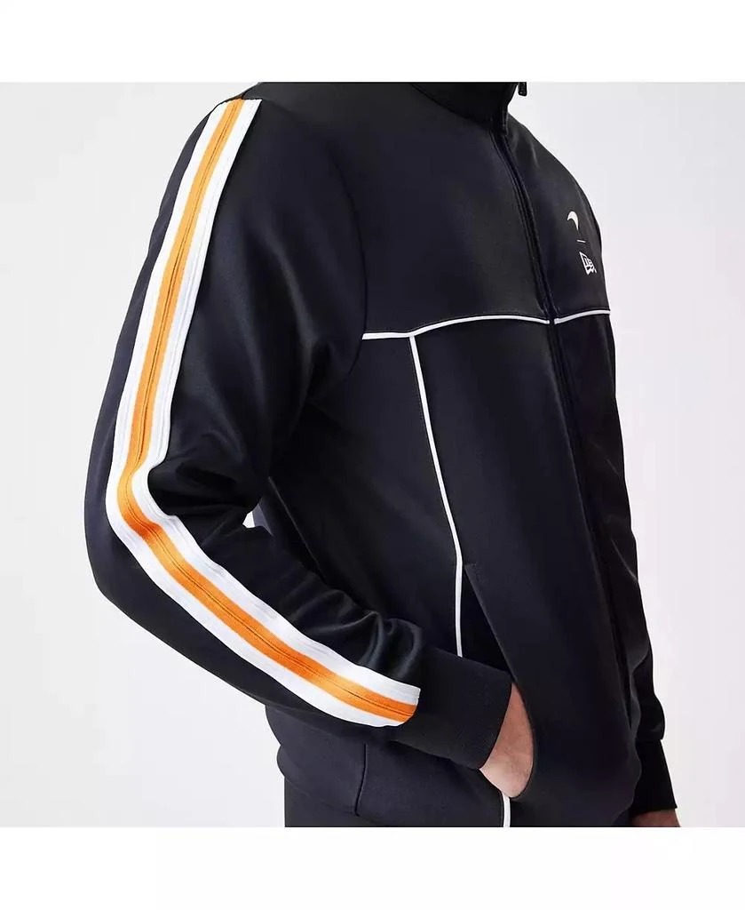 New Era Men's Black McLaren F1 Team Full-Zip Track Jacket 4