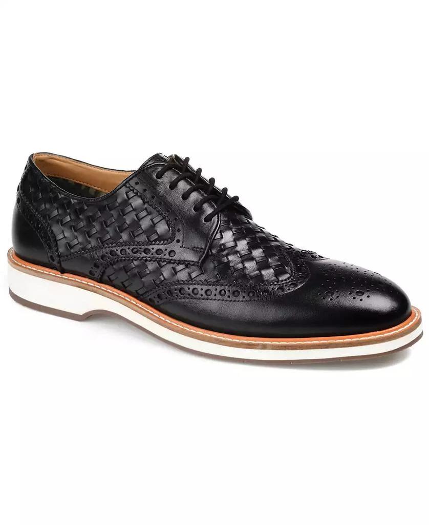 The Frye Company John A. Frye Harvey Wingtip Brown Leather Oxford Shoes Size 9D Men main image 3
