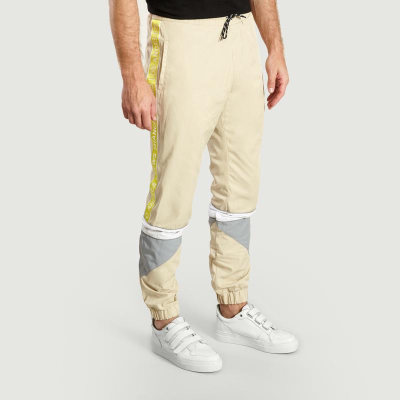 ANDREA CREWS Jogging Bottoms Beige Grey ANDREA CREWS