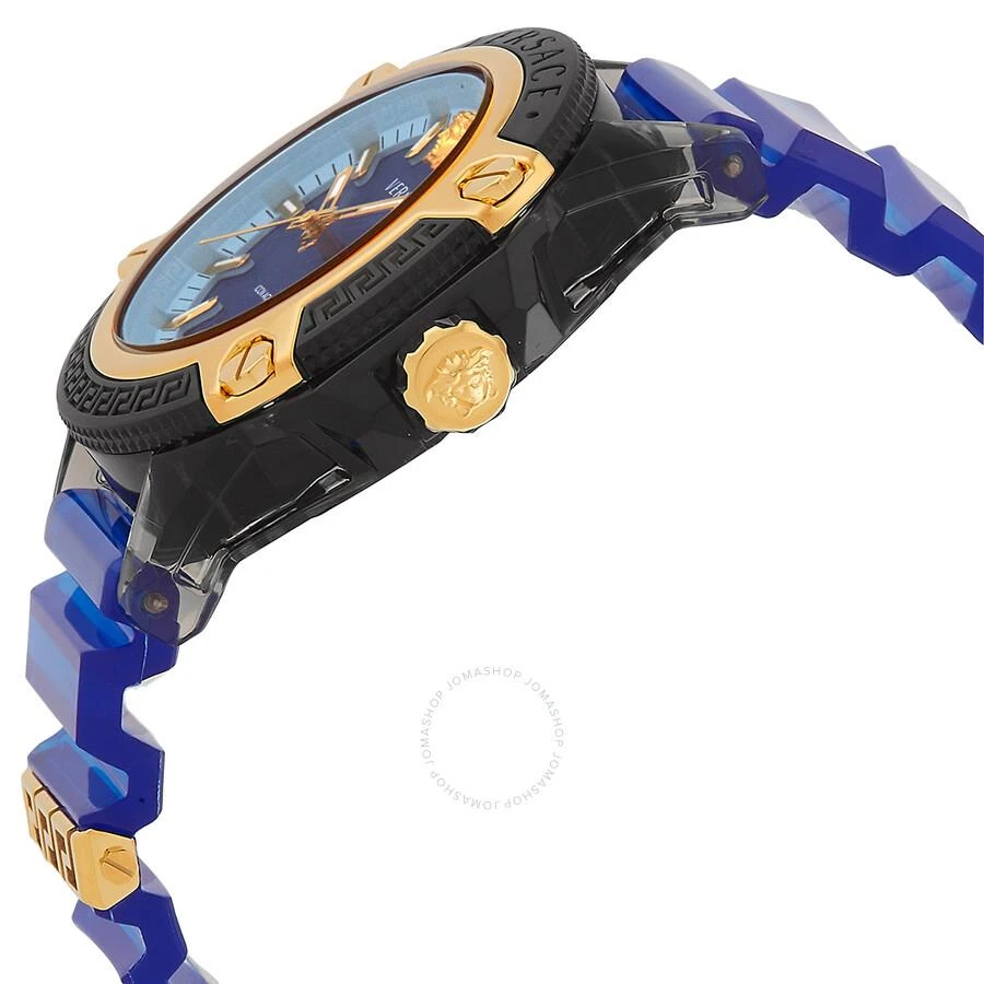 Versace Icon Quartz Blue Dial Men's Watch VE6E00323 2