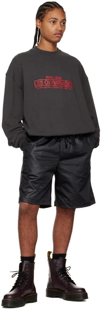 Song for the Mute Black 'Les Olympiades' Sweatshirt 4