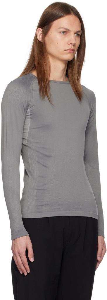 GR10K SSENSE Exclusive Gray Transport First Layer Long Sleeve T-Shirt