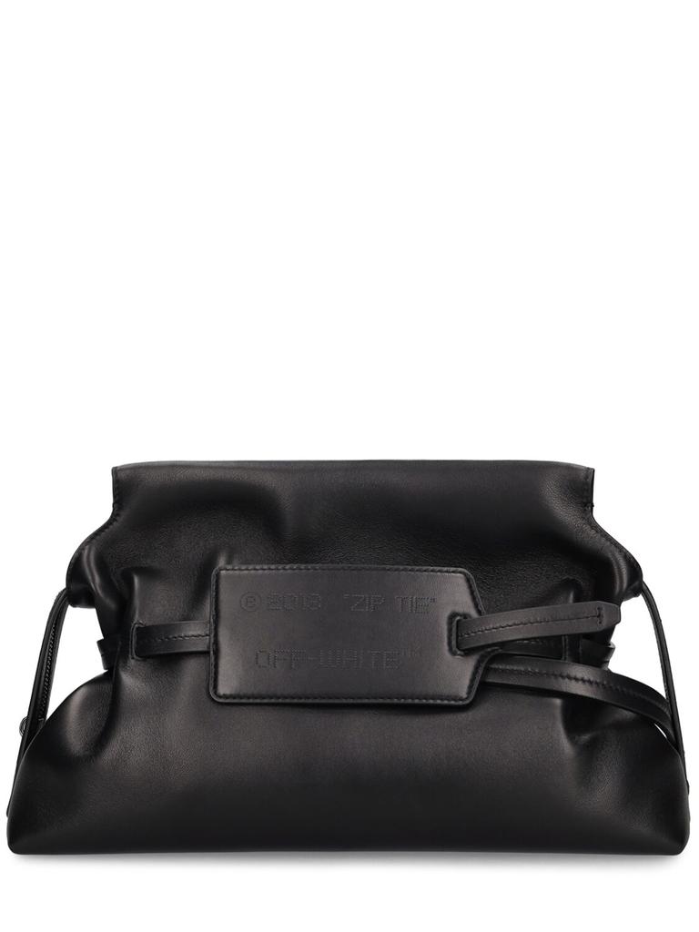 OFF-WHITE Zip Tie Leather Pouch