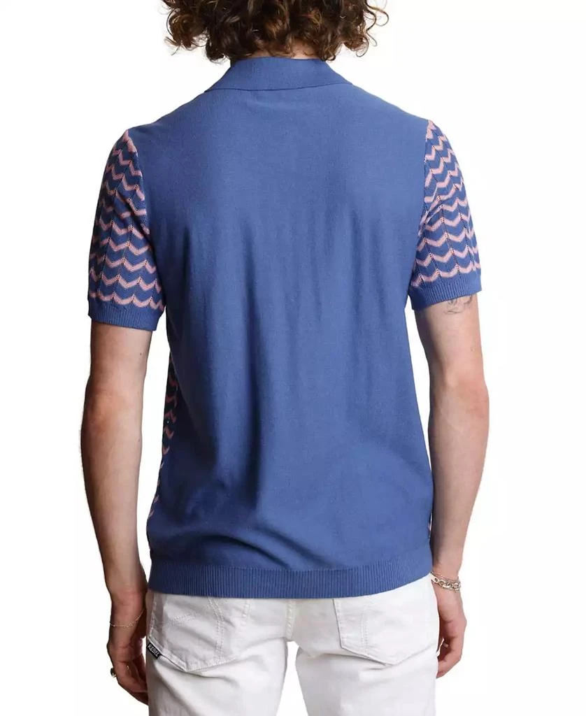 Paisley & Gray Men's Chevron-Pattern Polo Shirt 4