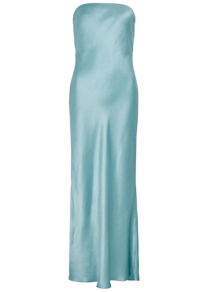 Bec & Bridge Moon Dance strapless satin maxi dress 1