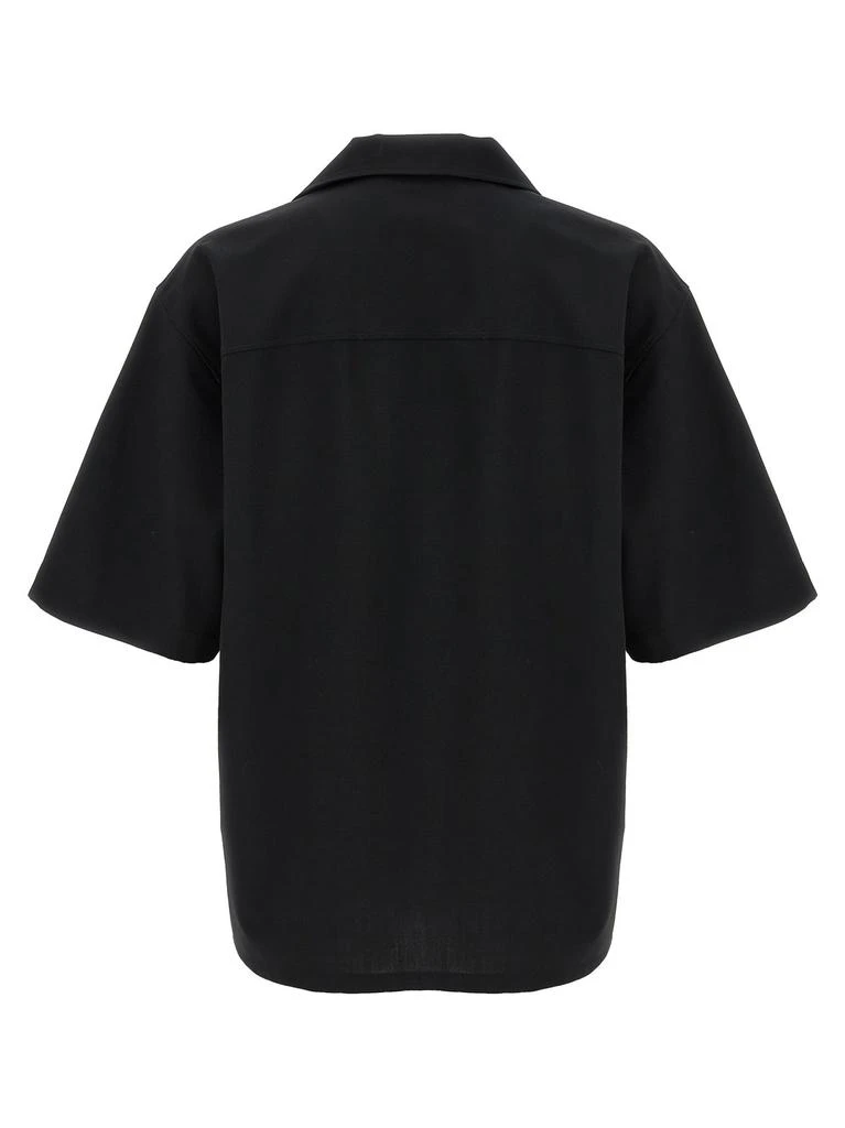 Marni Marni Logo Embroidered Bowling Shirt 2