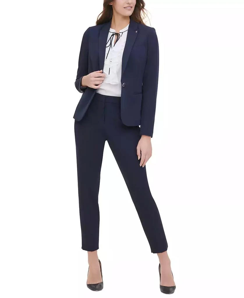 Tommy Hilfiger Women’s One-Button Blazer 1