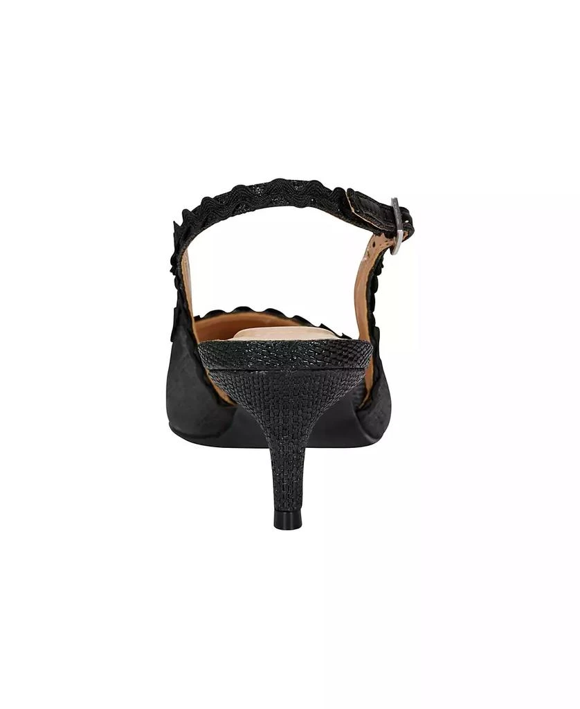 Bandolino Women's Albas Kitten Heel Slingback Pumps 3