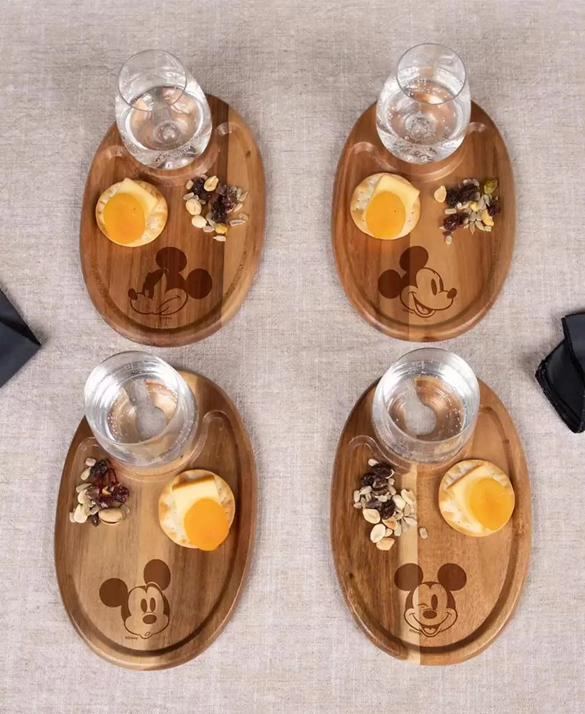 Toscana Disney
s Mickey Mouse Wine Appetizer Plate Set of 4 4