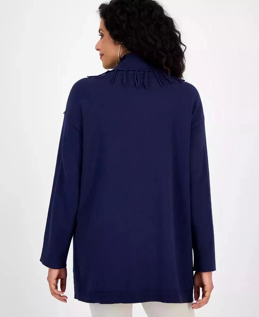 JM Collection Petite Relaxed-Fit Cardigan Sweater 3