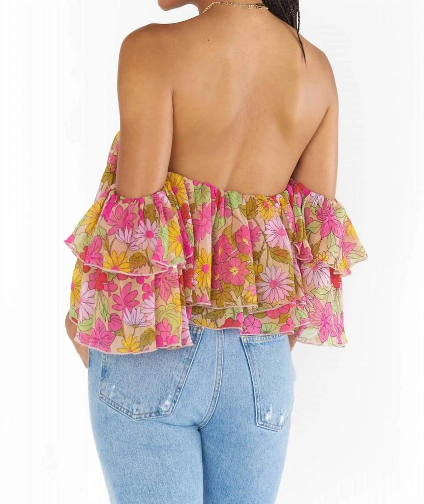 Show Me Your Mumu Rossella Floral Top In Carnaby Floral 3