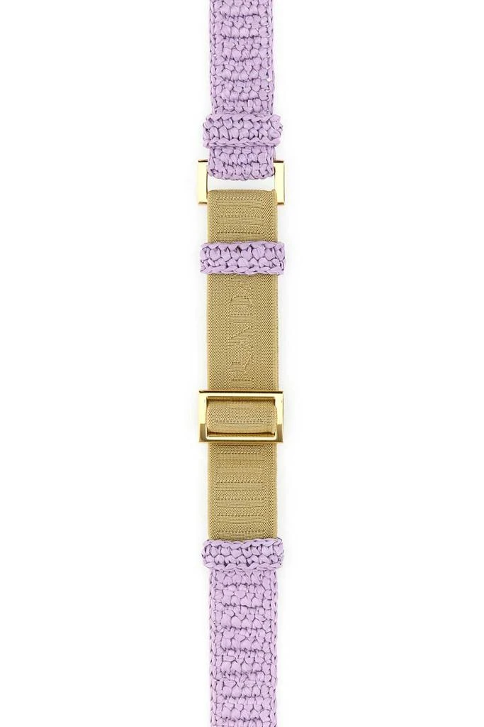Prada Prada Enamel-Logo Clasp Fastened Belt 2