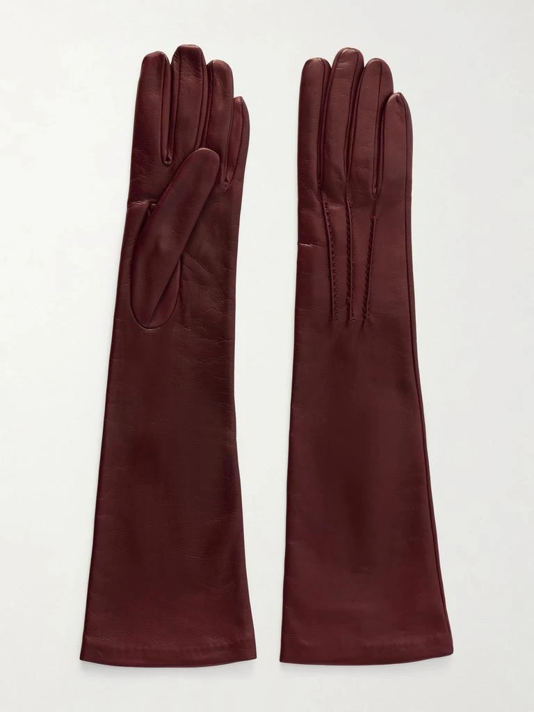 Nour Hammour Leather Gloves