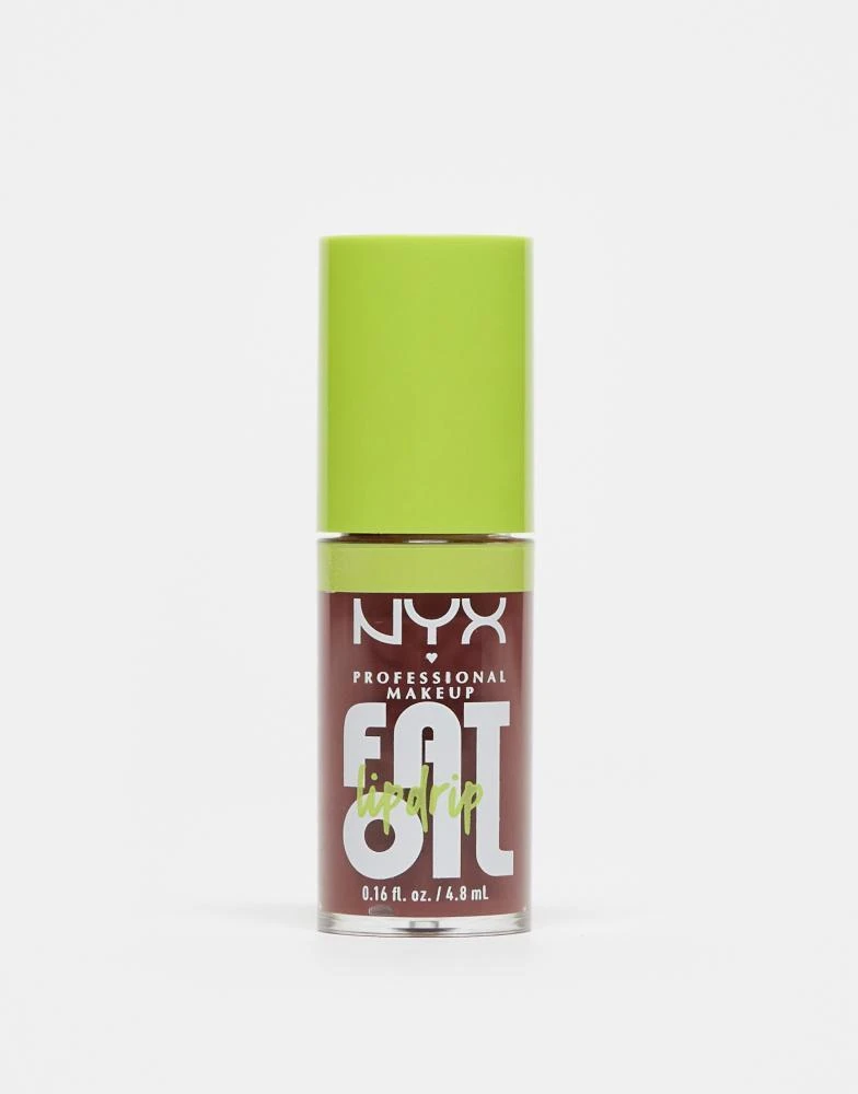 NYX Professional Makeup NYX Professional Makeup Fat Oil Lip Drip, Lip Gloss- Inside Scoop 2