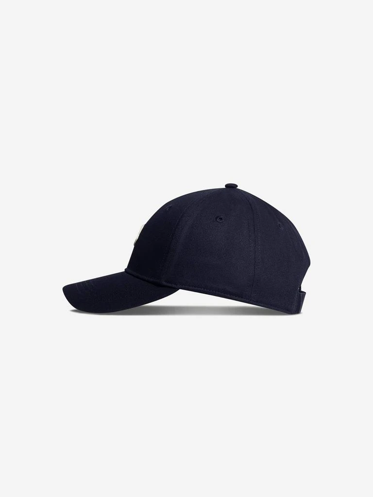 Moncler Moncler Enfant Boys Cotton Logo Baseball Cap in Navy 3