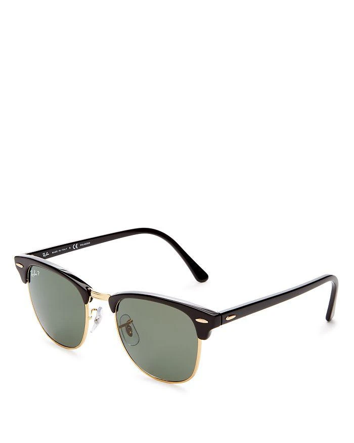 Ray-Ban Polarized Classic Clubmaster Sunglasses, 51mm 2