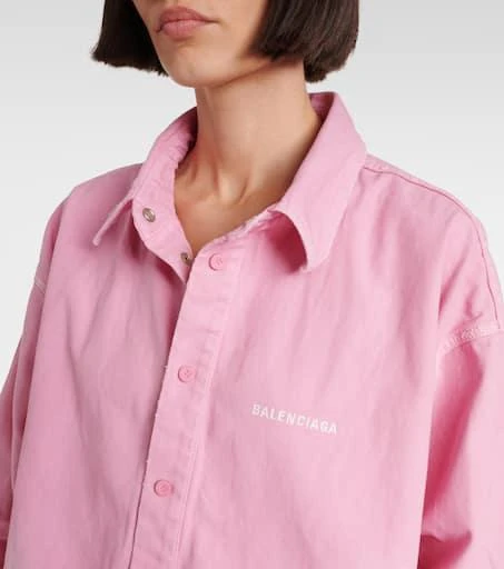 Balenciaga Oversized cotton shirt 4