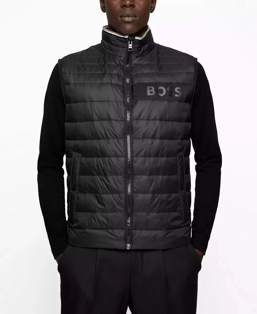 Hugo Boss BOSS Men's Water-Repellent Padded Gilet 1