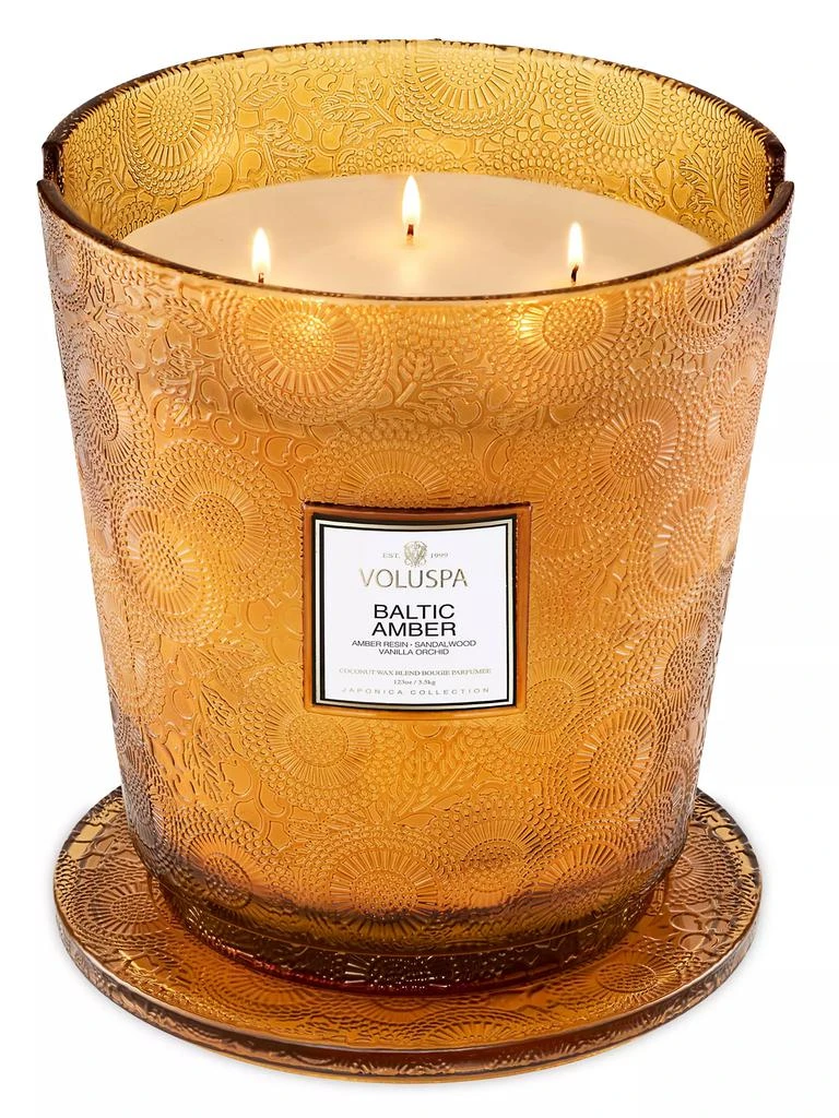 Voluspa Baltic Amber 5-Wick Hearth Candle 2
