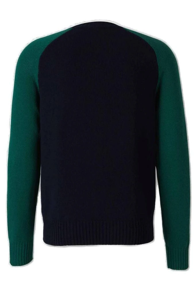 Valentino Valentino	Chez Logo Intarsia Crewneck Jumper 2