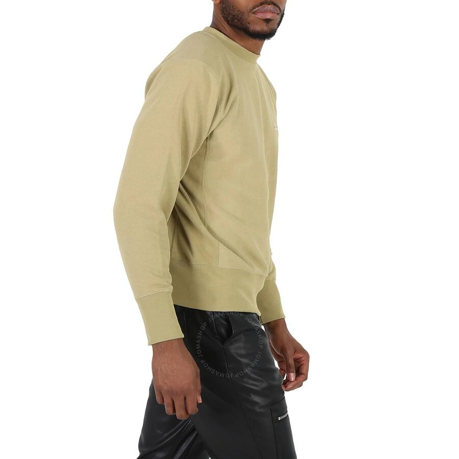 CHAMPION Sand Reverse Weave Script Logo Crew Sweatshirt 3