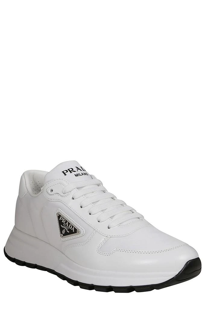 Prada Prada Triangle Logo Lace-Up Sneakers 2