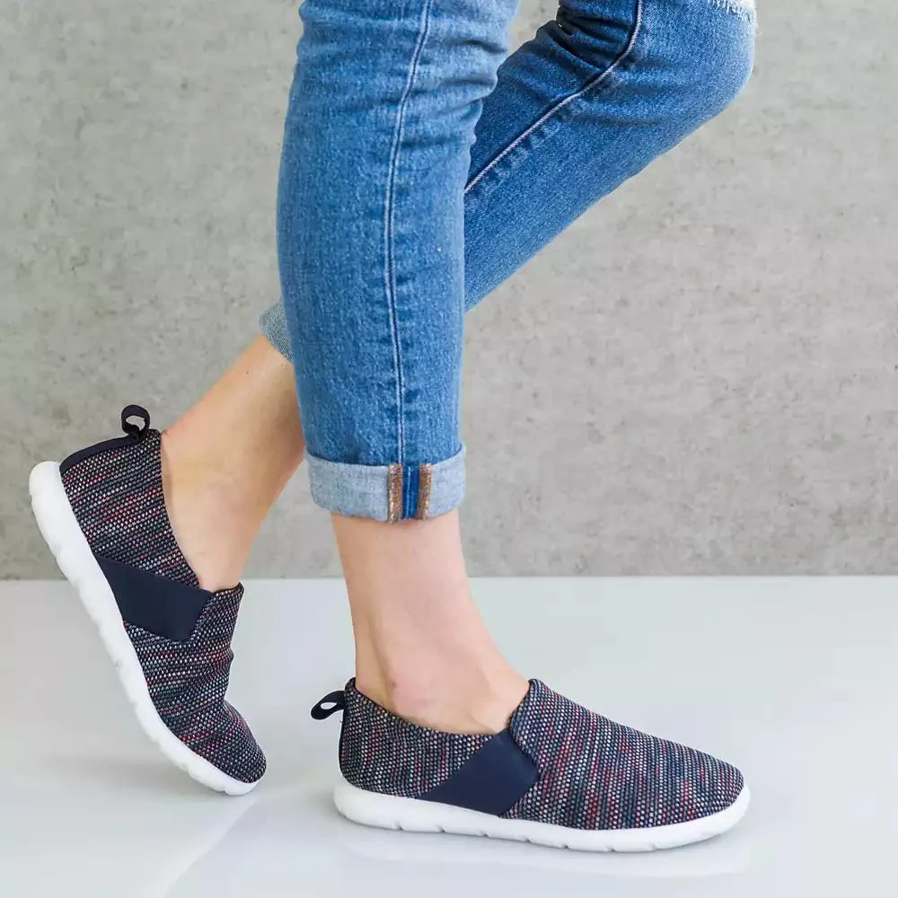 Isotoner Signature Zenz from Isotoner Women's Indoor/Outdoor Sport Knit Lauren Slip-ons 4