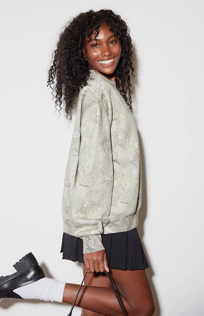 PacSun Tree Camo Crew Neck Sweatshirt 2
