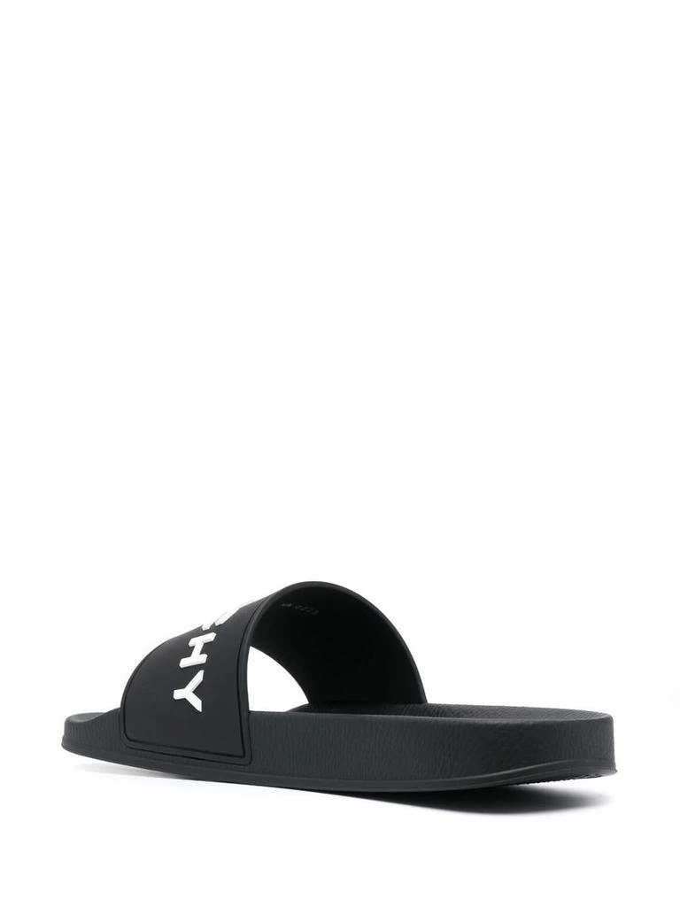 Shop Givenchy Logo Pool Slides on Sale at BeyondStyle – Get  display picture 1