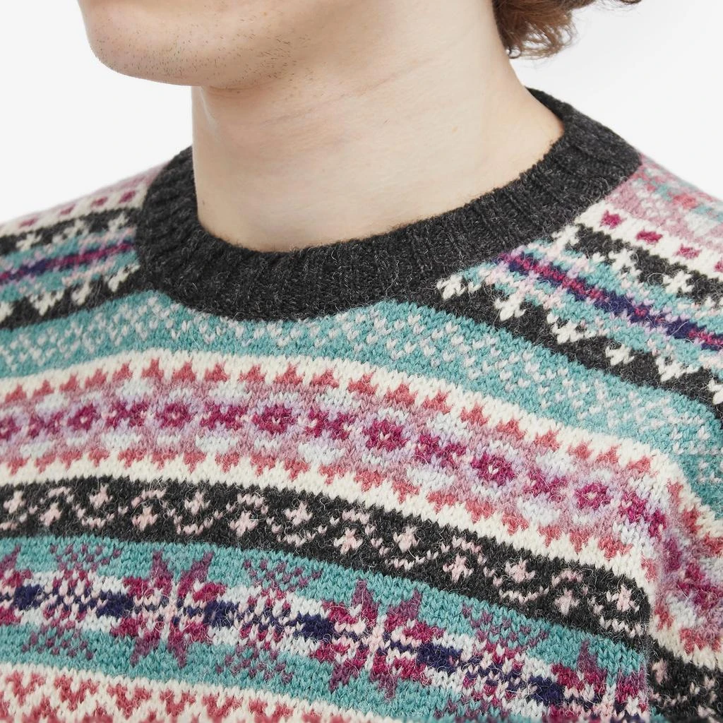 Jamiesons of Shetland Jamieson's of Shetland Fair Isle Crew Knit 5