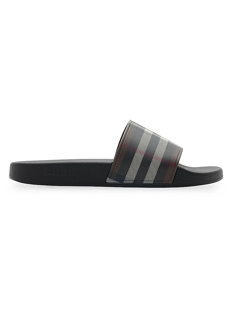 Burberry Furley Check Slides - Slippers - Compare Prices 
