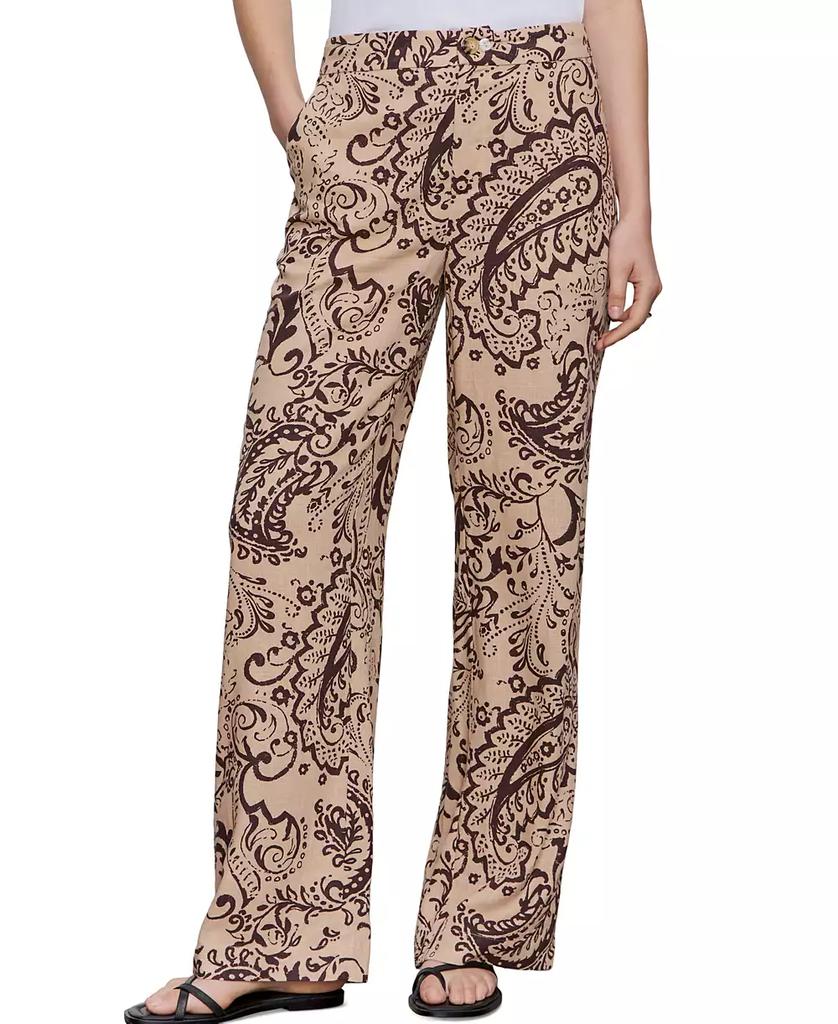 Sanctuary Women's The Soft Printed Wide-Leg Trousers