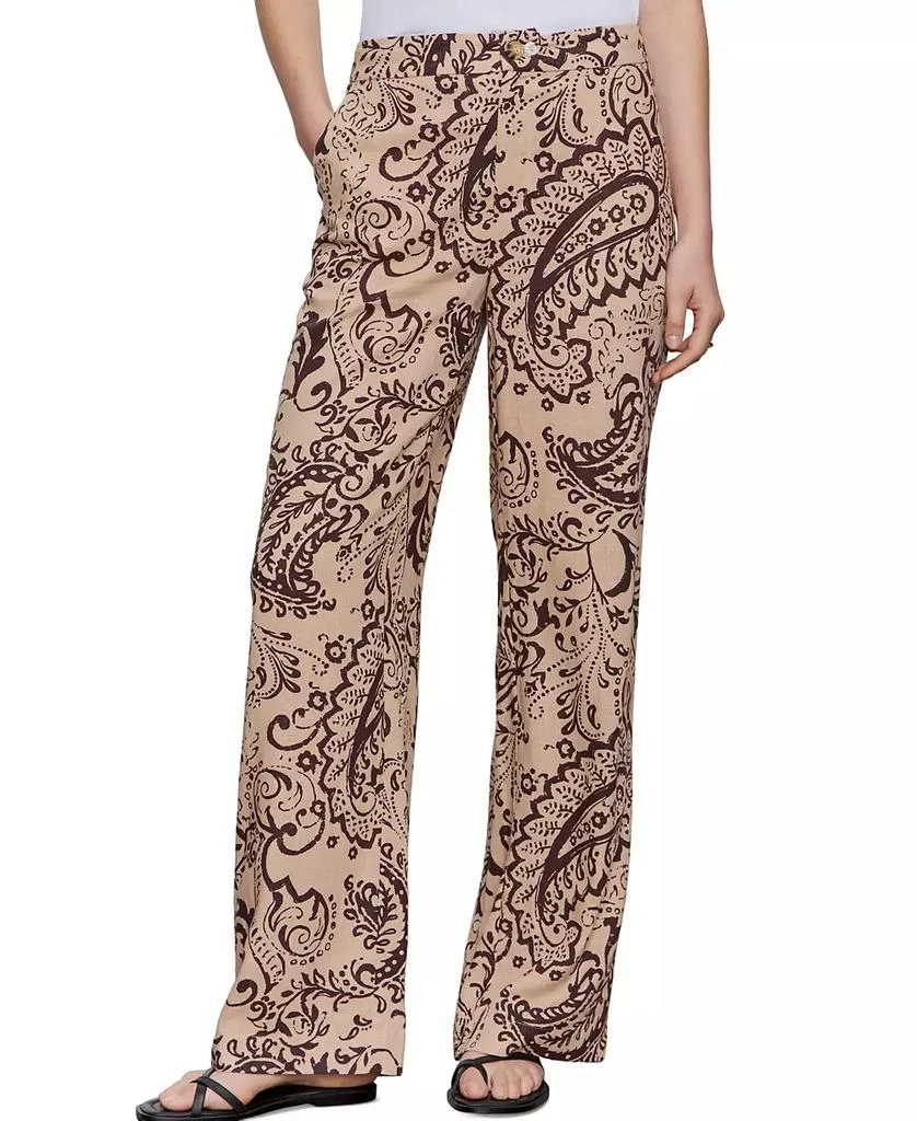 Sanctuary Women's The Soft Printed Wide-Leg Trousers 2
