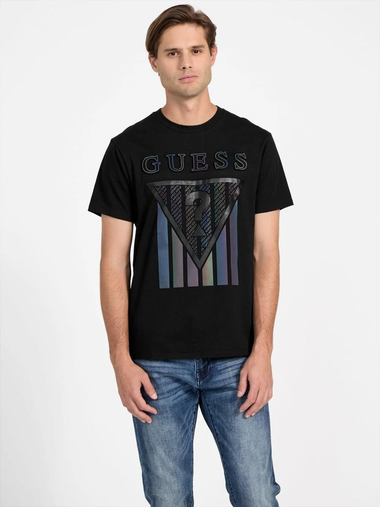 Guess Factory Solmo Iridescent Logo Tee 1