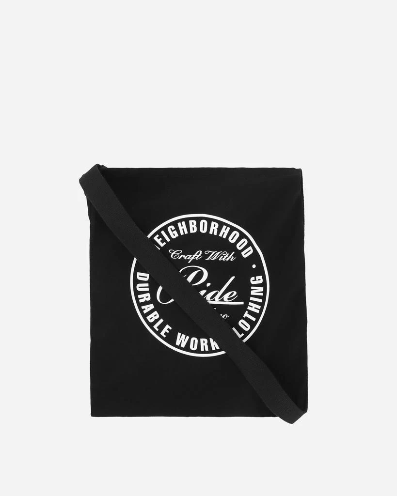 NEIGHBORHOOD Logo Shoulder Bag Black 1