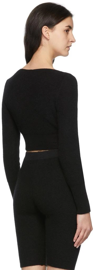 JACQUEMUS Black La Montagne 'Le Cardigan Alzou' Cardigan 3