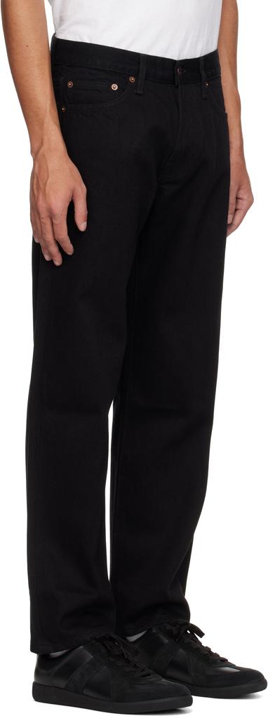 Noah Black 5-Pocket Denim Jeans
