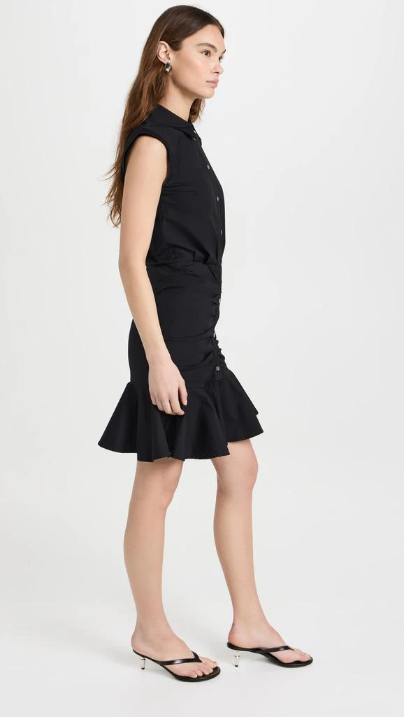 VERONICA BEARD Ruched Shirtdress 3