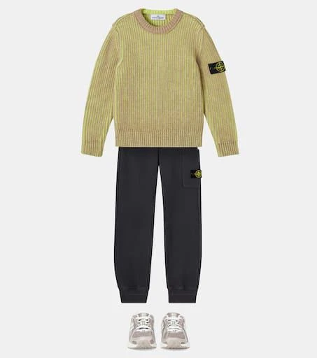 Stone Island Junior Compass cotton sweater 2