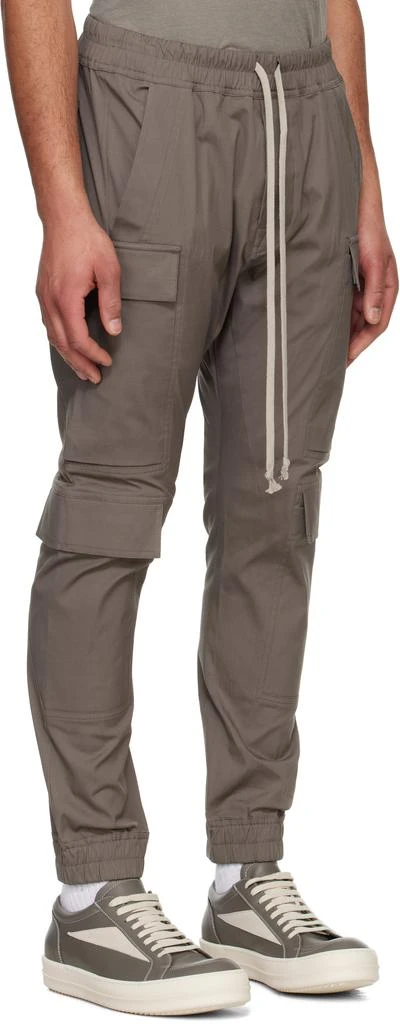 Rick Owens Gray Hollywood Mastodon Megacargo Cargo Pants 2